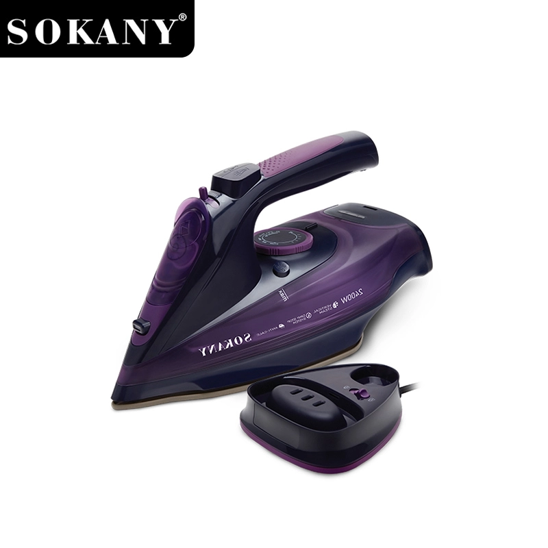 SOKANY Cordless Steam Iron with Charging Base
