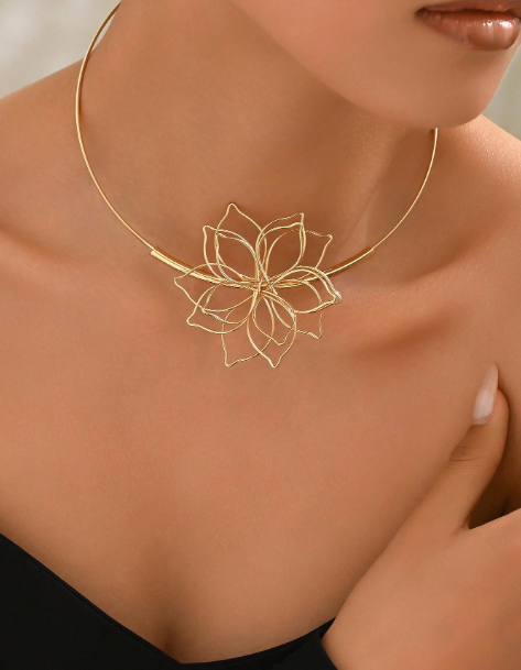 2pcs Flower Chain and Ring