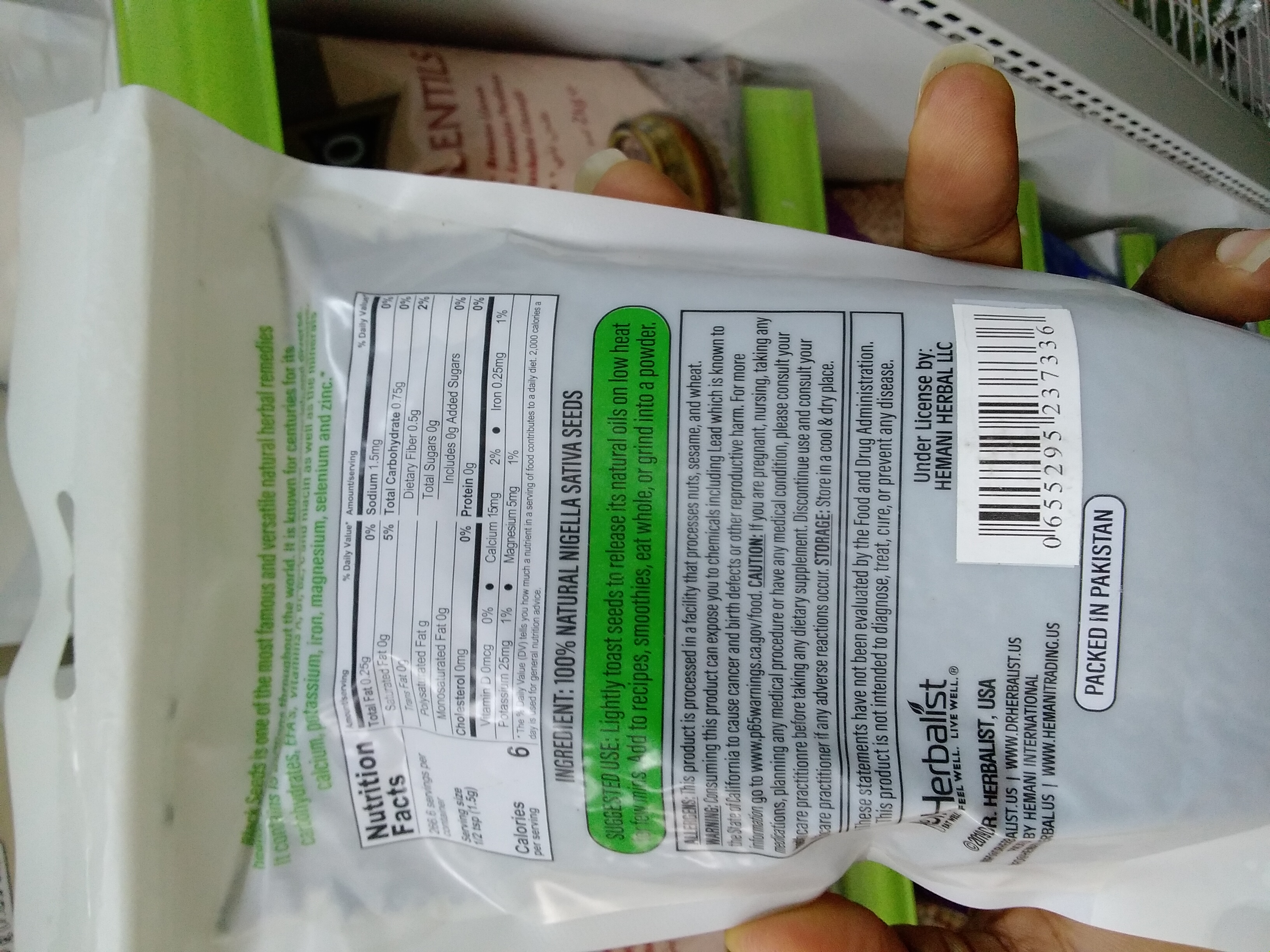 Dr. Herbalist Black Seeds 350g