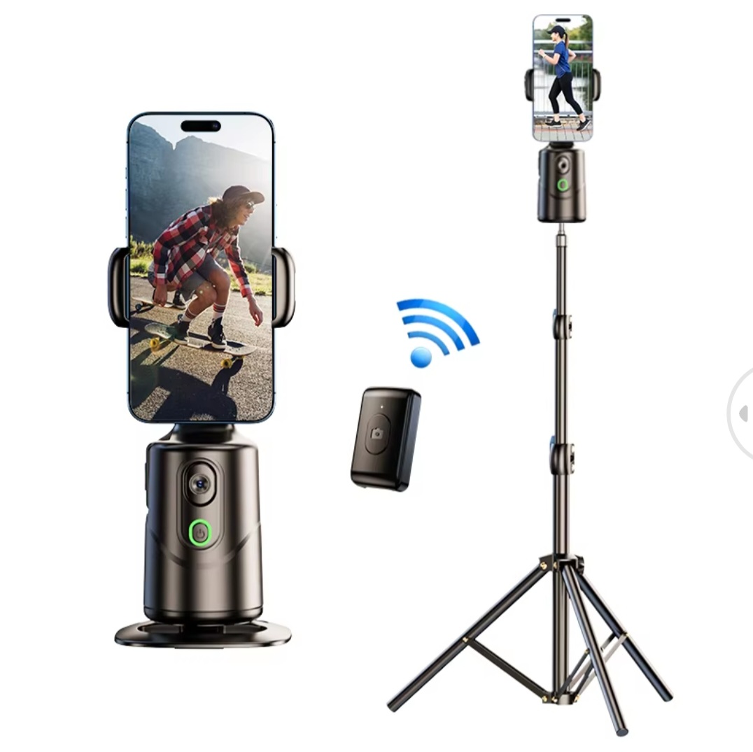 Auto Tracking Phone Holder Tripod with Remote