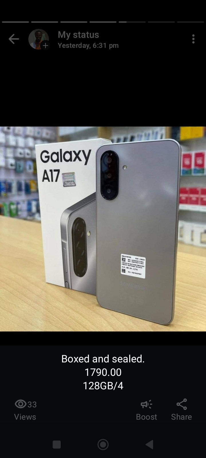 Samsung A17