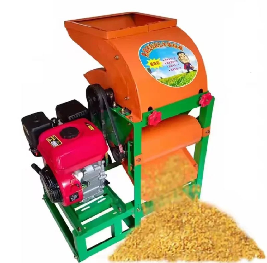 Corn Shredding and Threshing Machine
