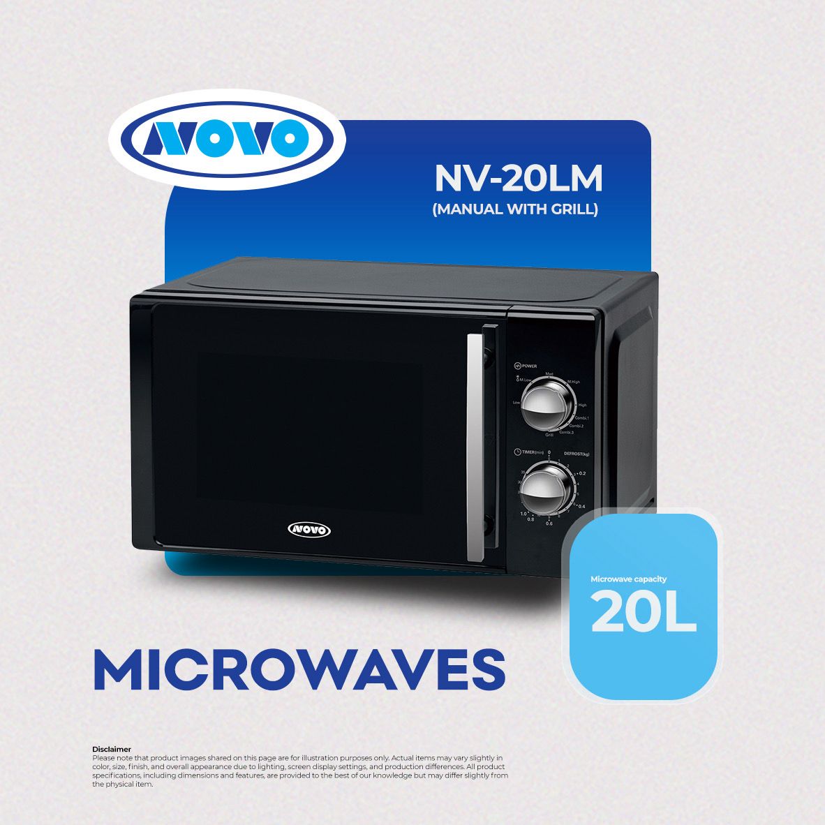 NOVO NV-250C Double Door Refrigerator, Energy Star