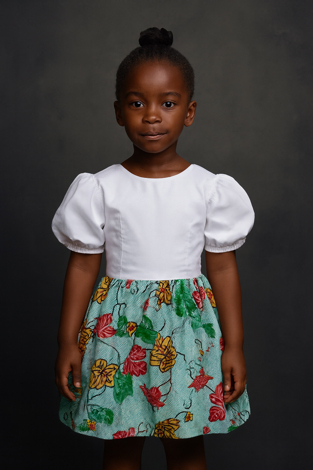 Girls 2-7 affordable Ankara outfits