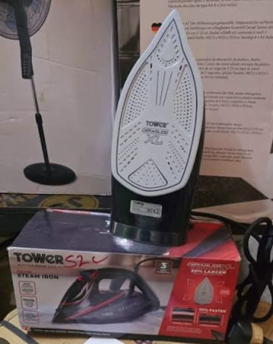 3100watts Tower Steam iron UK 🇬🇧
