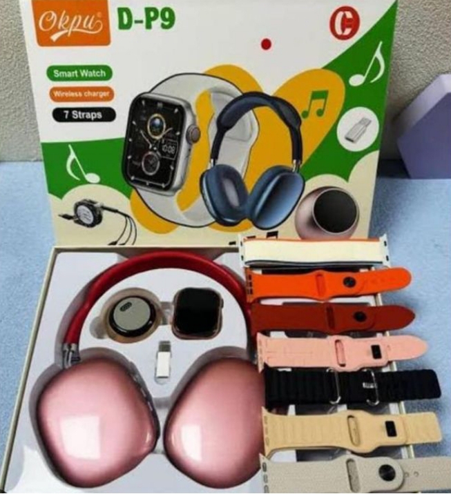 Series 10 Smart Watch with Headphone and Earbuds