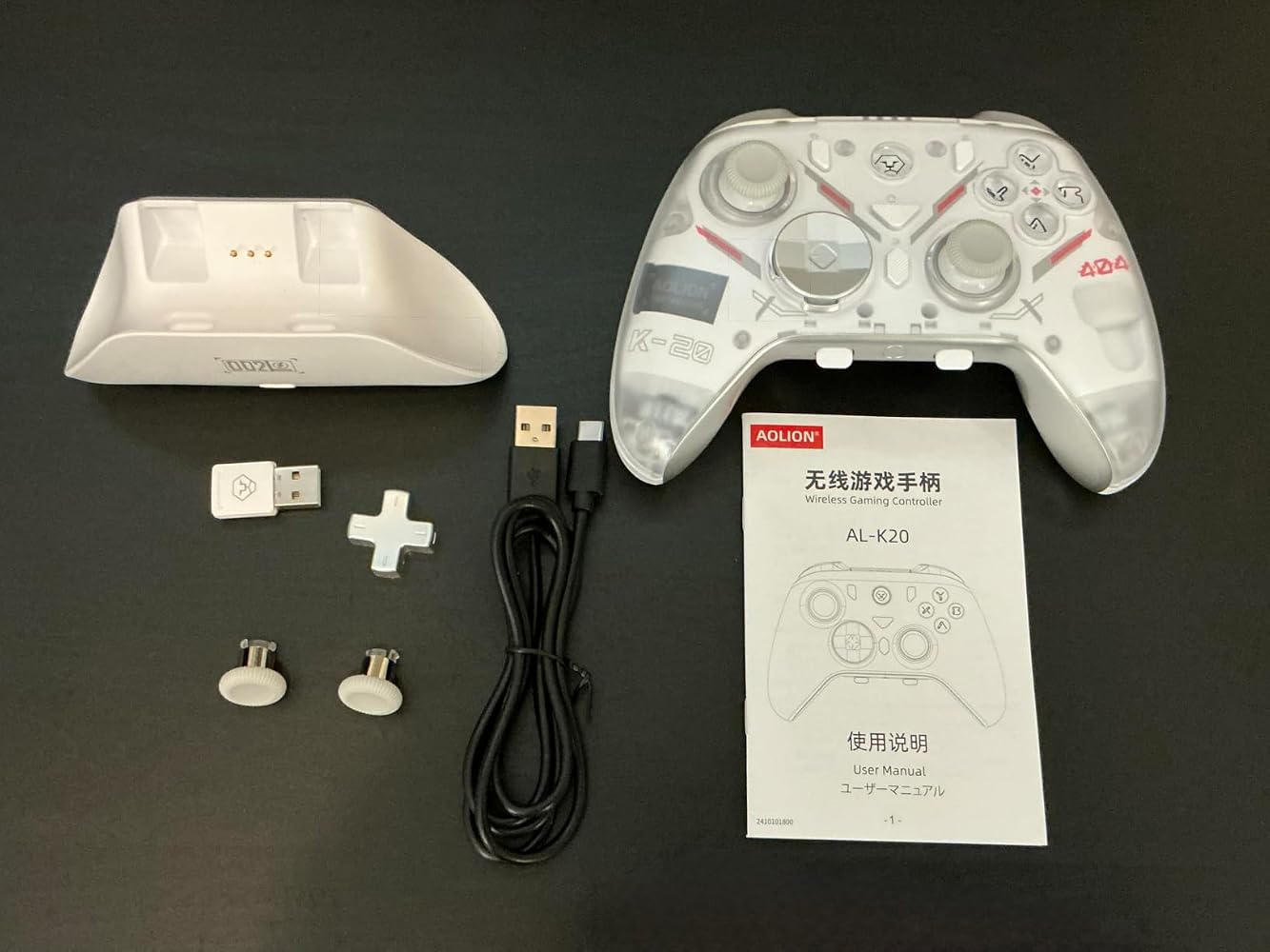 Wireless Gaming Controller for PC, Android, IOS, Nintendo Switch Anti Drift Gamepad