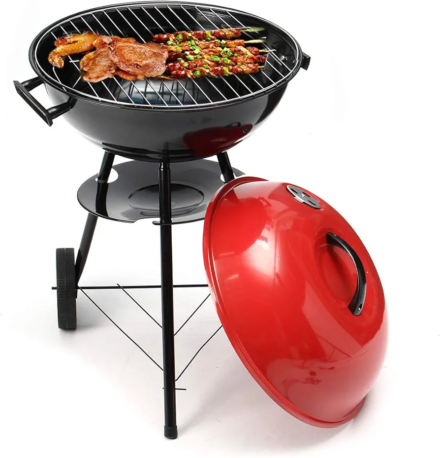 charcoal bbq grill with wheels