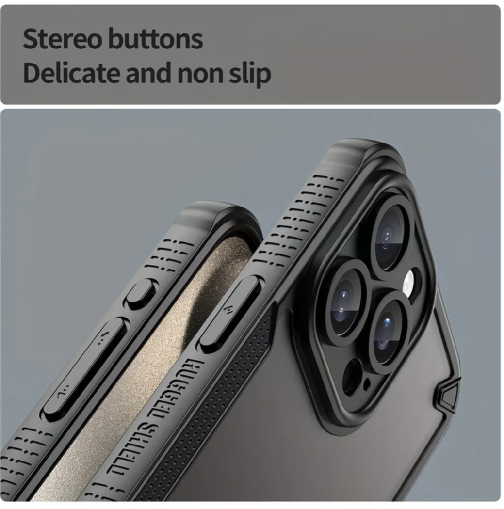 Skin Friendly Matte, Aesthetic, Minimalistic Phone Case With Protective Airbag At All Corners For iPhone 17 Pro Max, 17, 16 Pro Max, 16, 15 Pro Max, 15 Plus, 15, 14 Pro Max, 14 Pro, 23 Pro Max, 13, 12