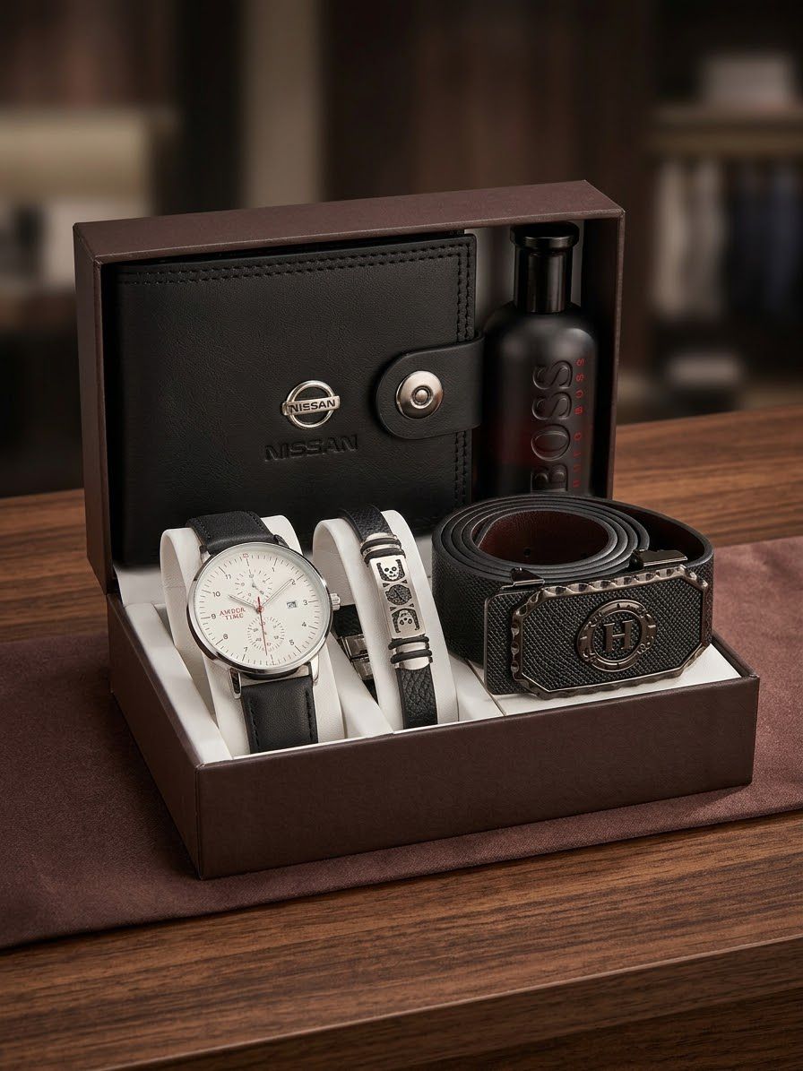 EXECUTIVE GENTLEMAN 5-PIECE LUXURY GIFT SET