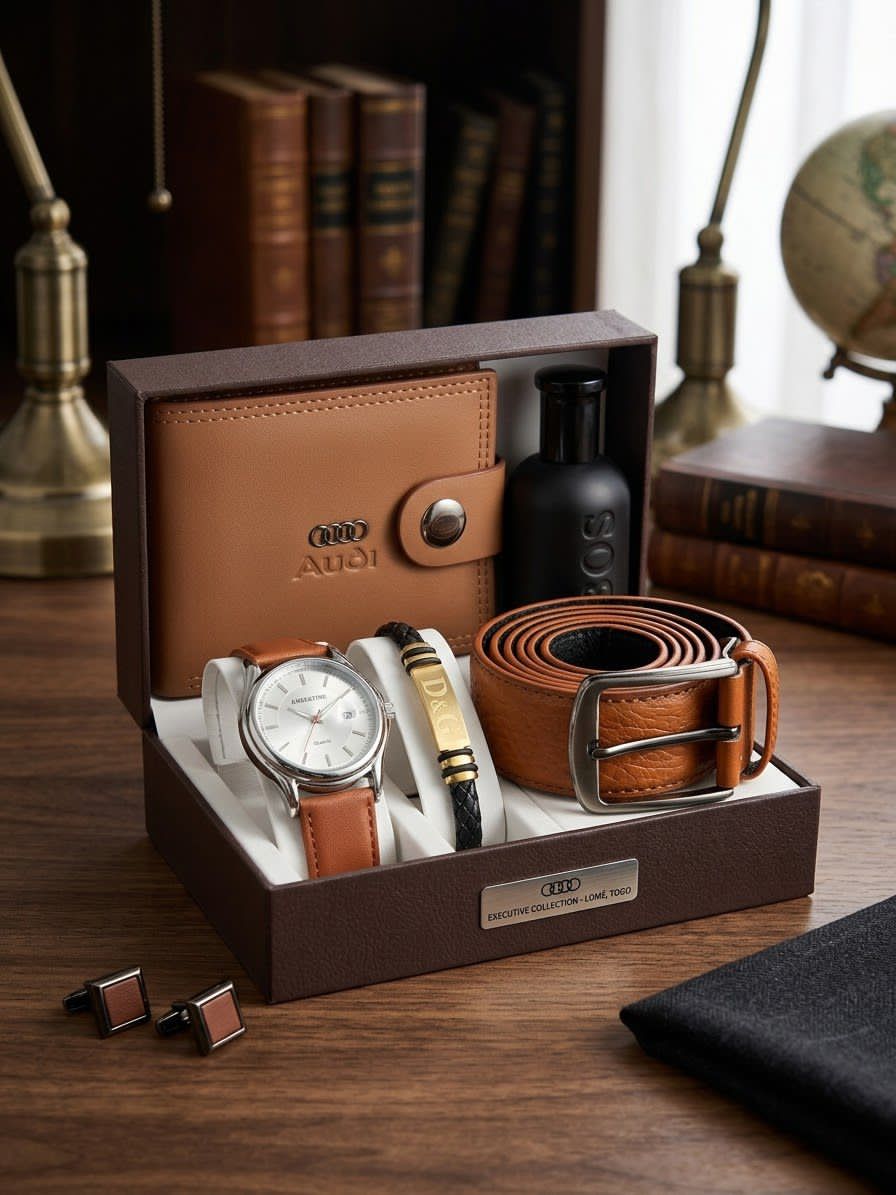 EXECUTIVE GENTLEMAN 5-PIECE LUXURY GIFT SET