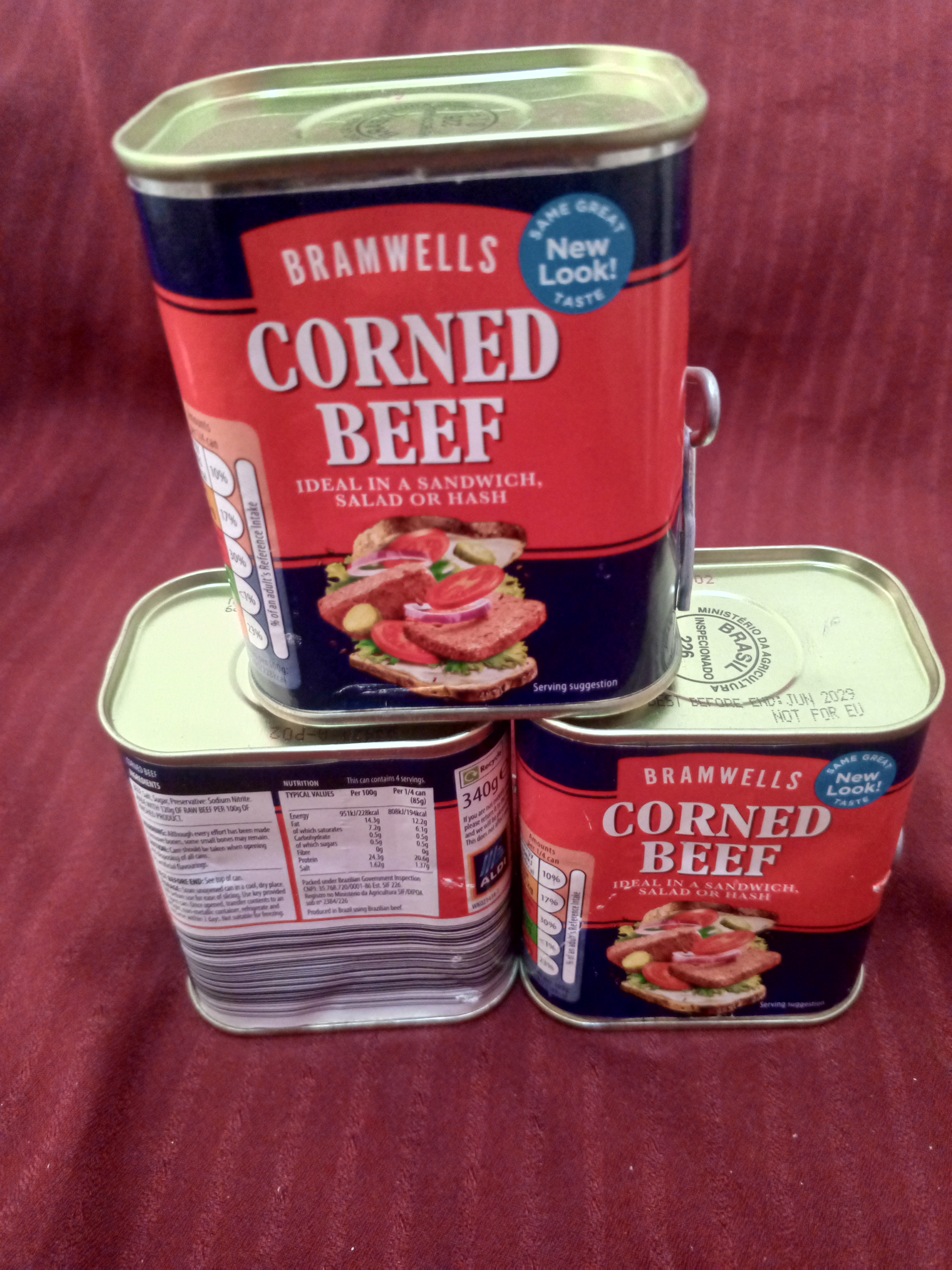 Bramwells Corned Beef 340g - Delicious &amp; Convenient