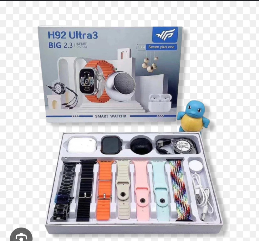 H92 3 Watch - Hd Display, Bluetooth Water Resistant