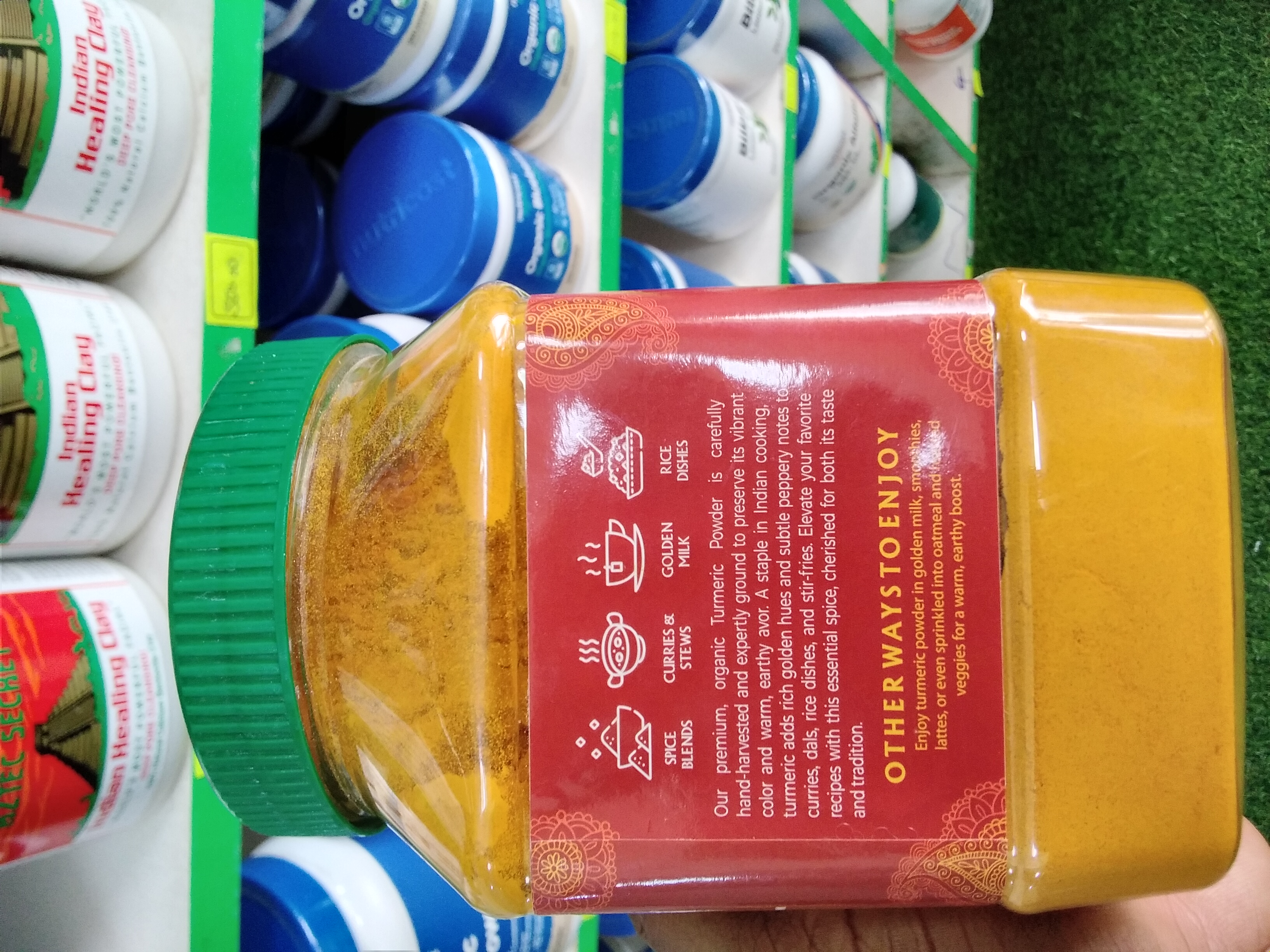Jiva Organics Organic Turmeric Powder 454g