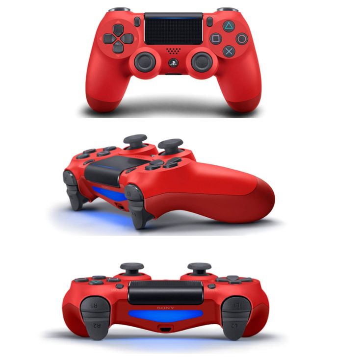 Red PS4 Wireless Controller