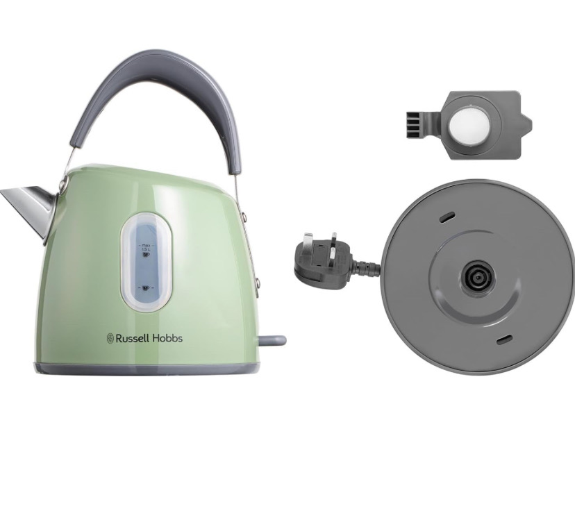 Russell Hobbs Electric Kettle (For Hot Water, Tea or Coffee, 1.5l
