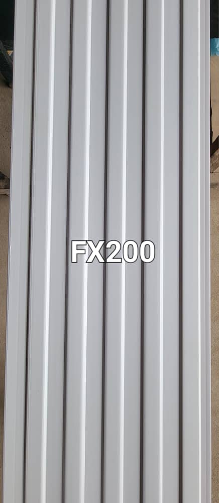 Fiber T&amp;G for inside and outside ceiling.