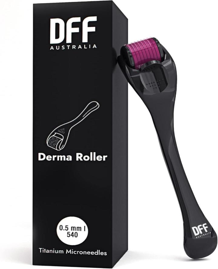Derma Roller 0.5mm Microneedle – Hair &amp; Skin Treatment Tool