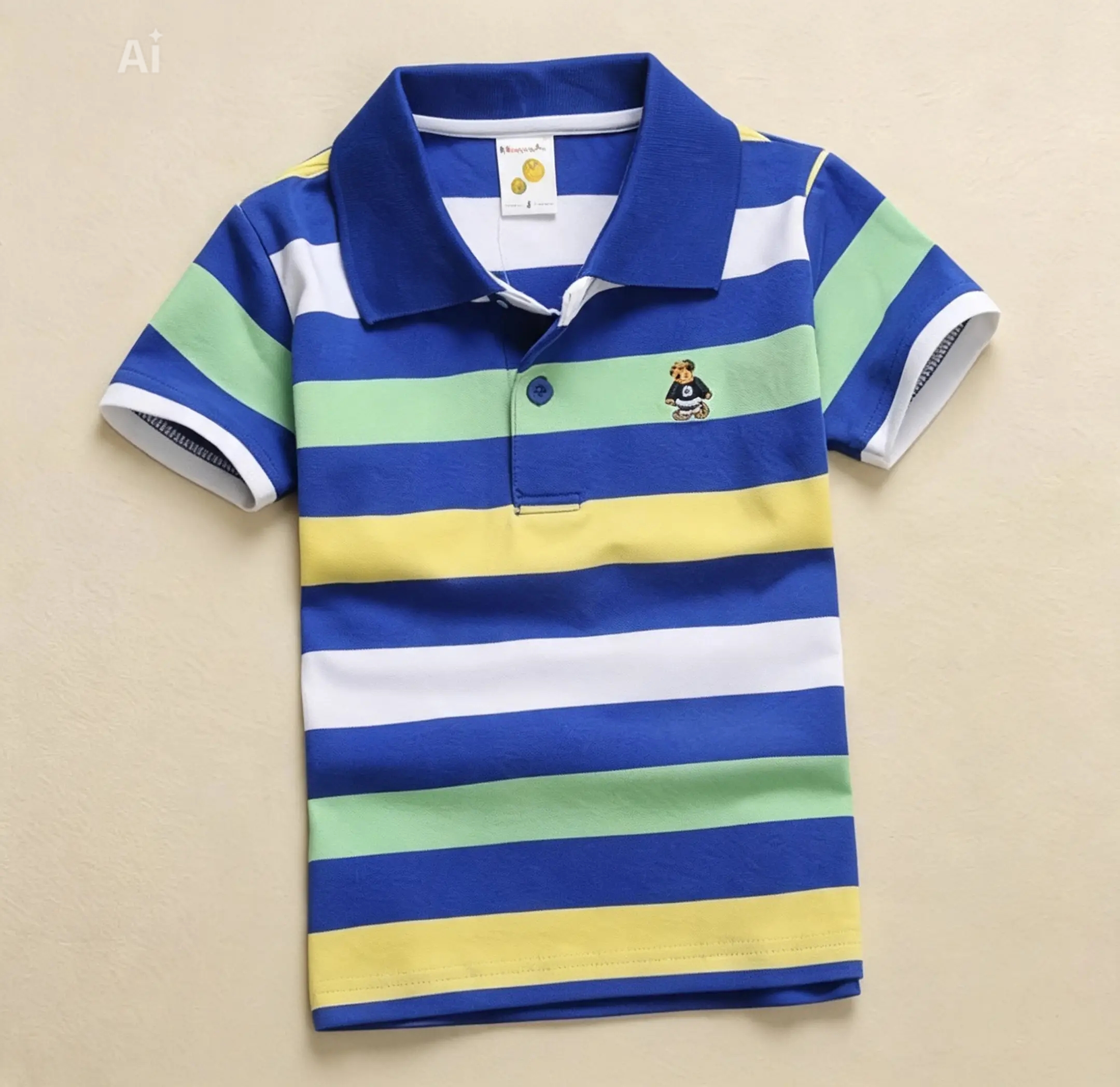 stripes polo shirts for kids