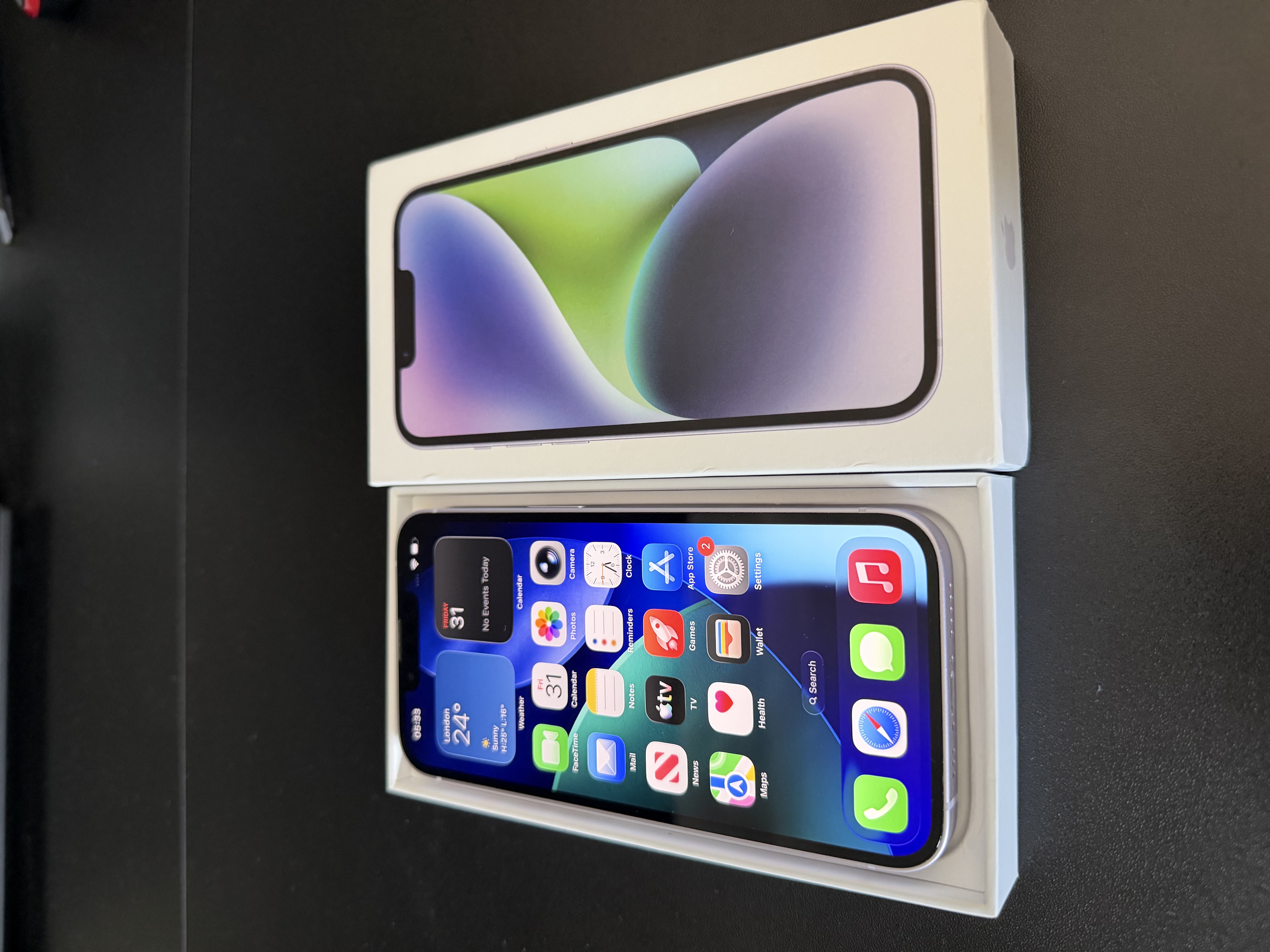 Apple iPhone 14 128GB Unlocked Purple -  BH89%