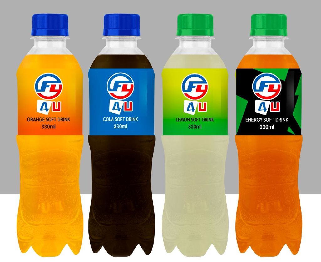 4U Flavoured Soft Drinks