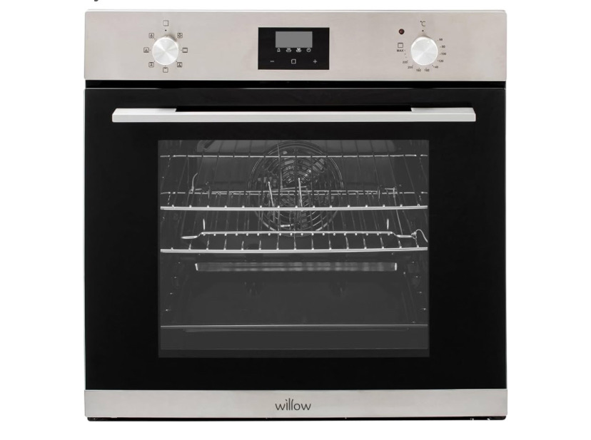 Willow Wof60dss 60cm Fan Assisted Oven With Plug and 7 Oven Functions