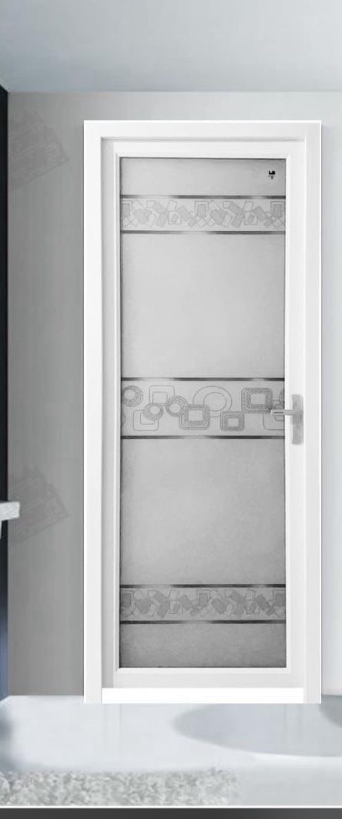 Bathroom glass doors. Gh1,350.