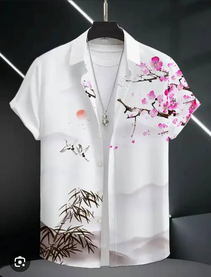 Men's Oriental Zen Art Shirt