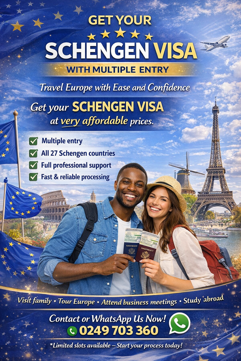 travel to Schengen.