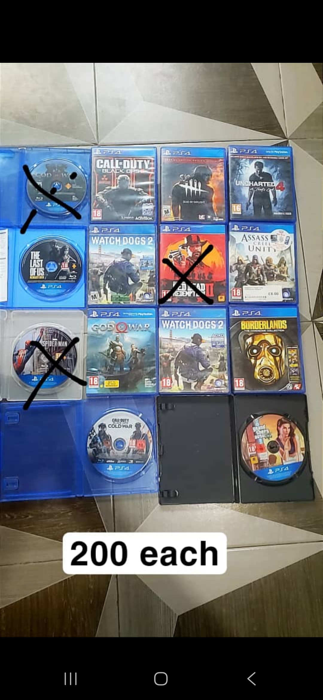 PS4, PS5 CDs l