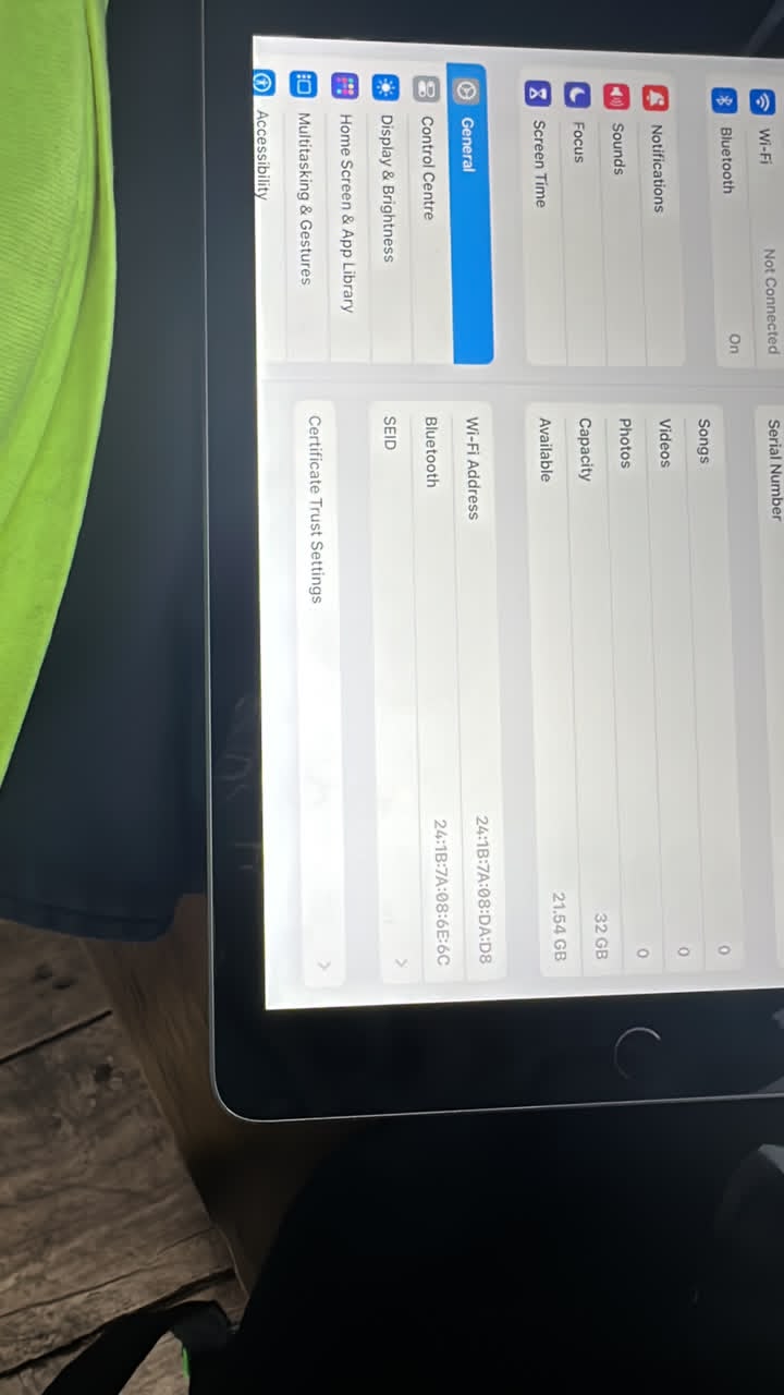 iPad 6 32gb