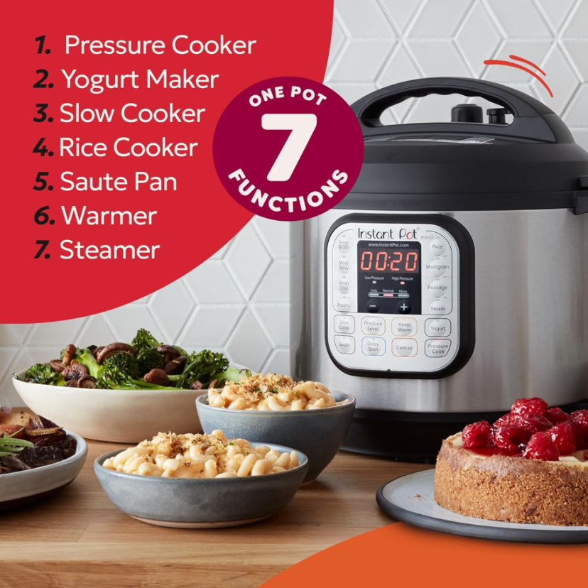 Instant Pot Duo 7-in-1 Electric Multi-cooker 5.7l