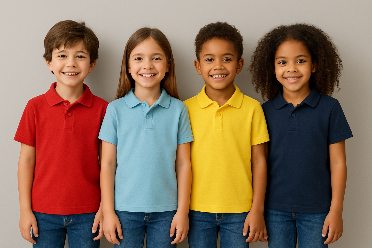 Kids Lácoste, Solid Colour