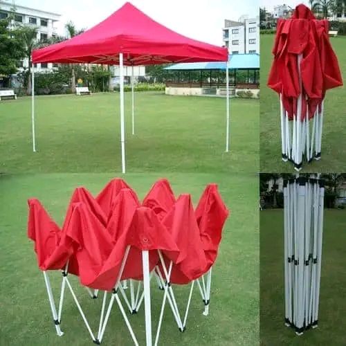 10feet by 10feet foldable tent