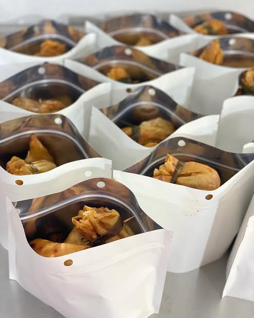 Samosa and Spring rolls