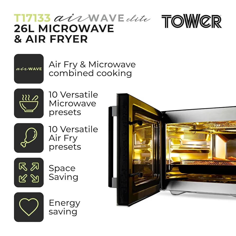 26litre Tower Microwave UK 🇬🇧