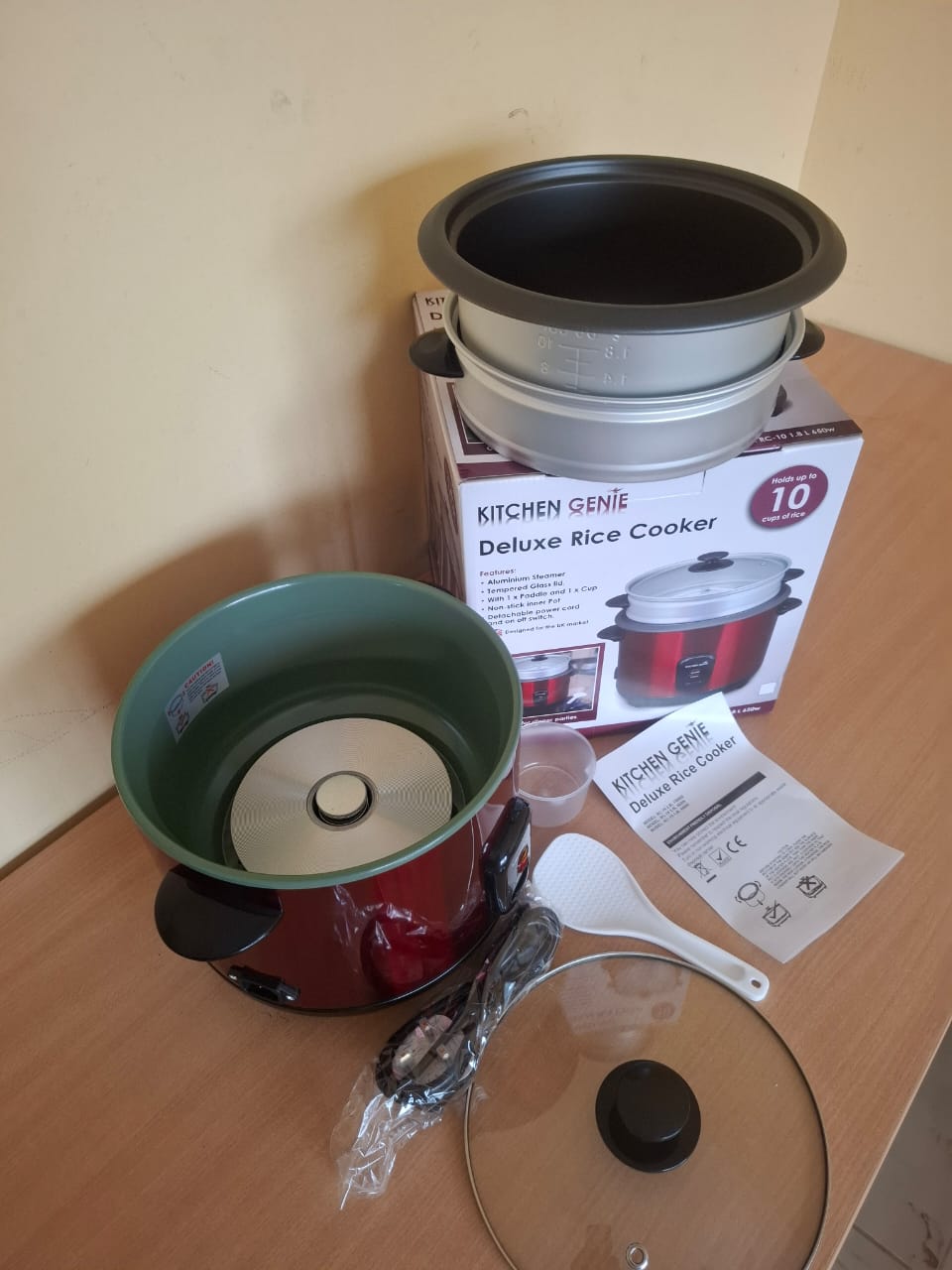 1.8litre Capacity kitchen genie rice cooker UK 🇬🇧