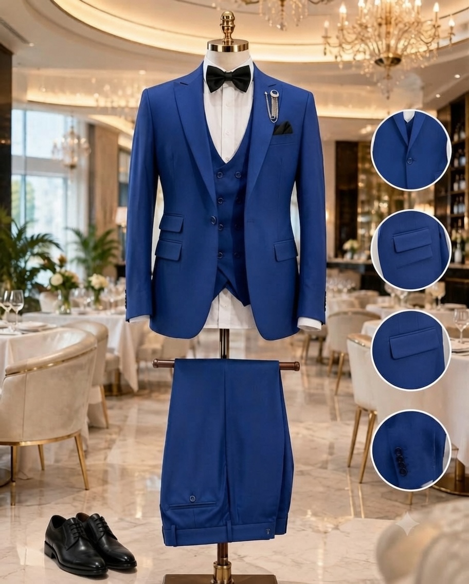 The Elite Heritage 3 Piece Suit