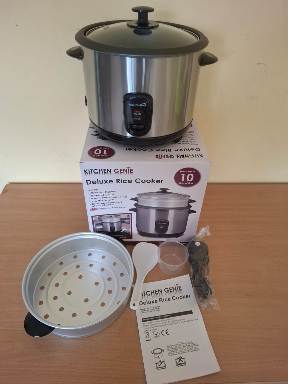 1.8litre Capacity kitchen genie rice cooker UK 🇬🇧