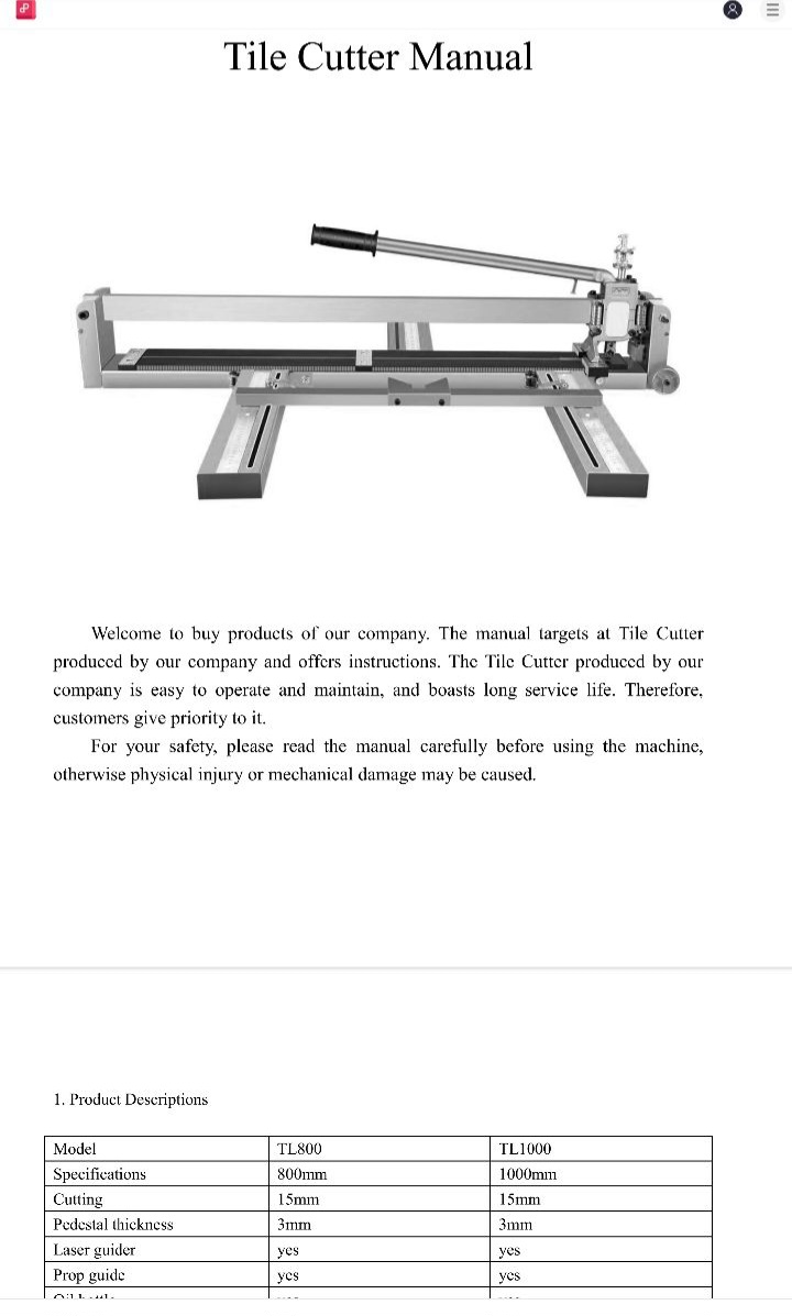 Tiles and bolt cutter
