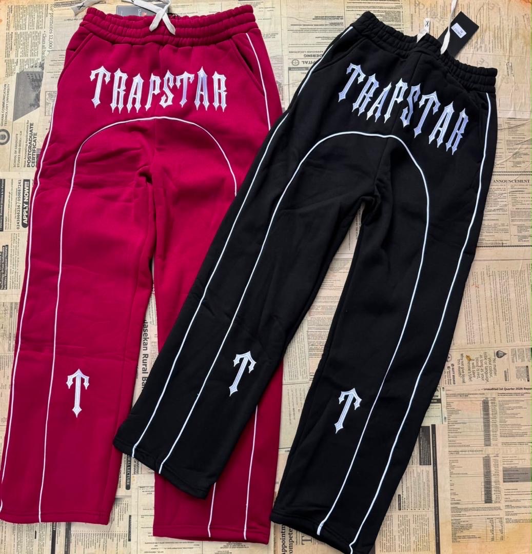 Trapstar Sweatpants - Men's Embroidered Logo Joggers