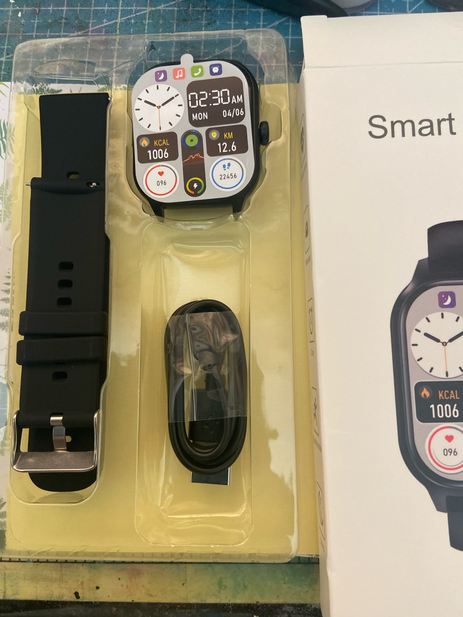 Smartwatch &amp; Pro6 TWS Earbuds Combo