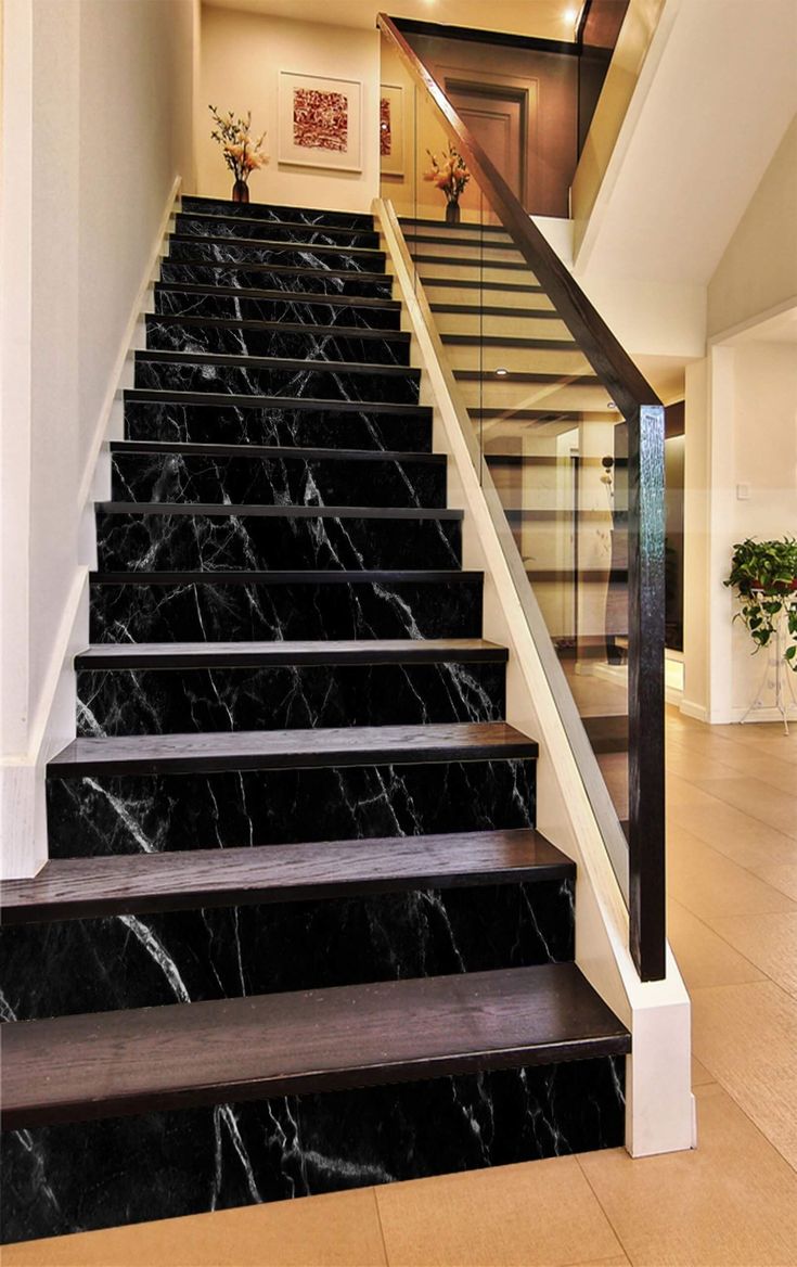 Granite stones design staircase