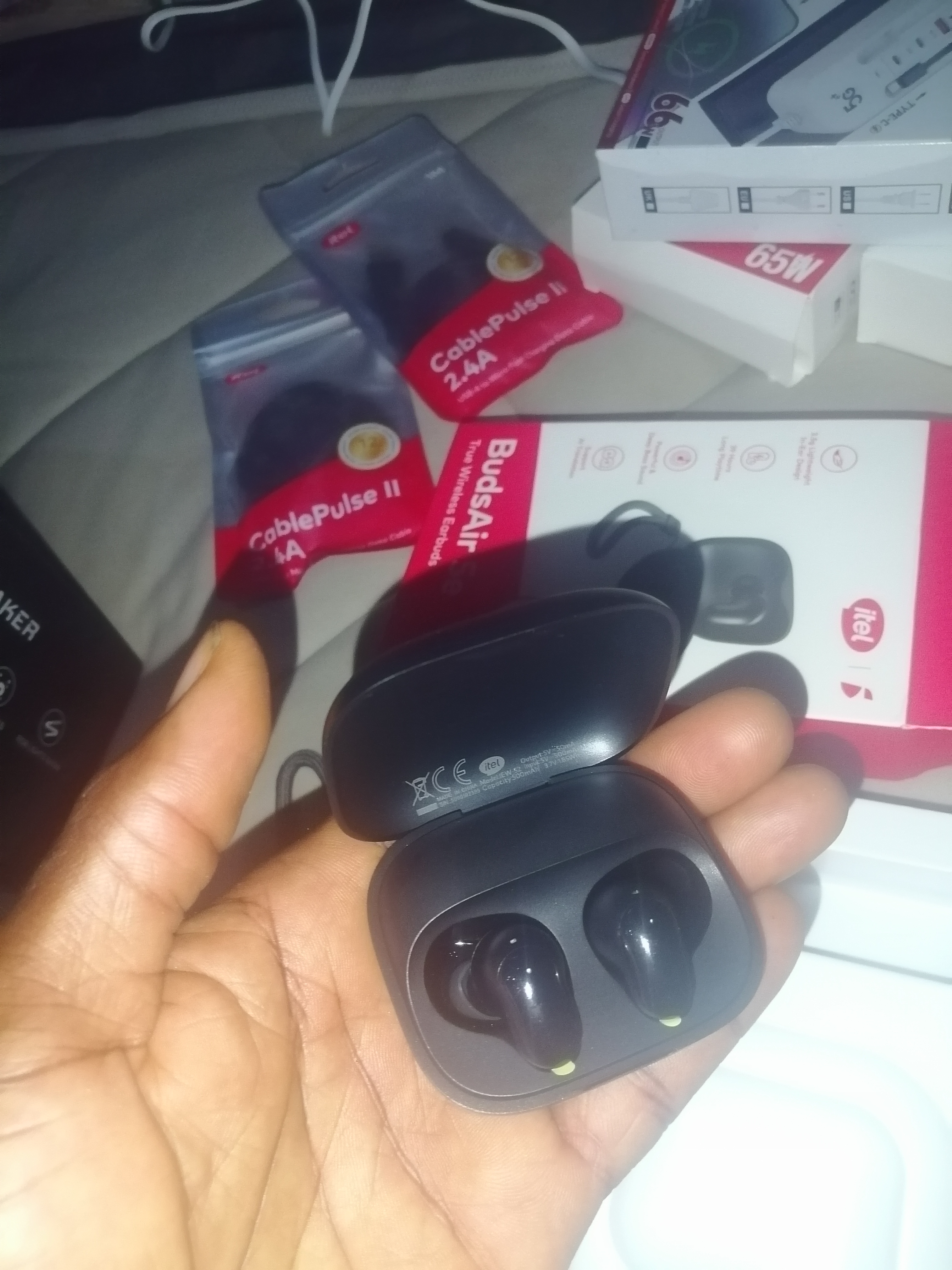 itel BudsAir 5e TWS Earbuds - Deep Bass, 39H Playtime