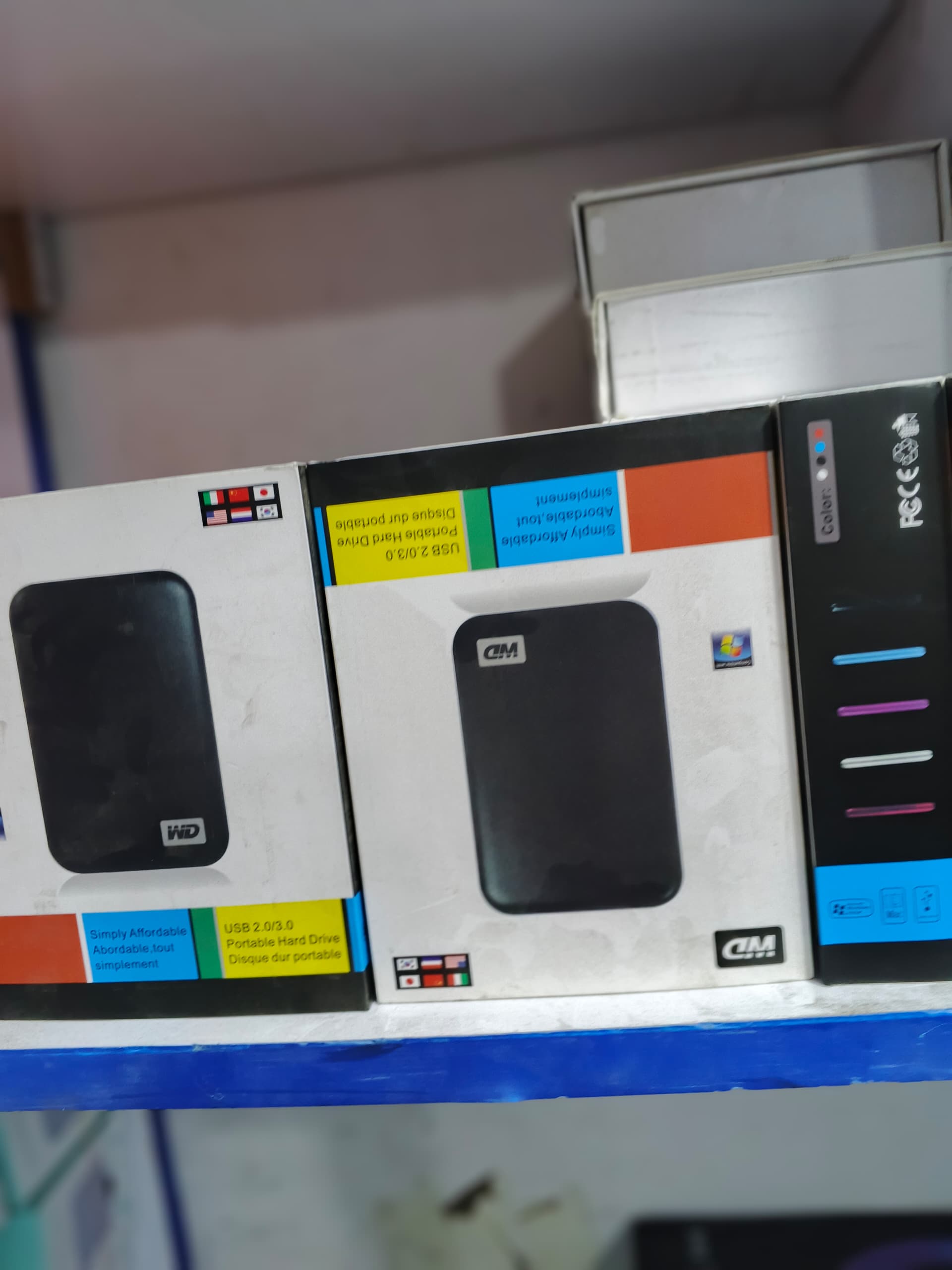 Portable Hard Drive USB 3.0 - Fast External case