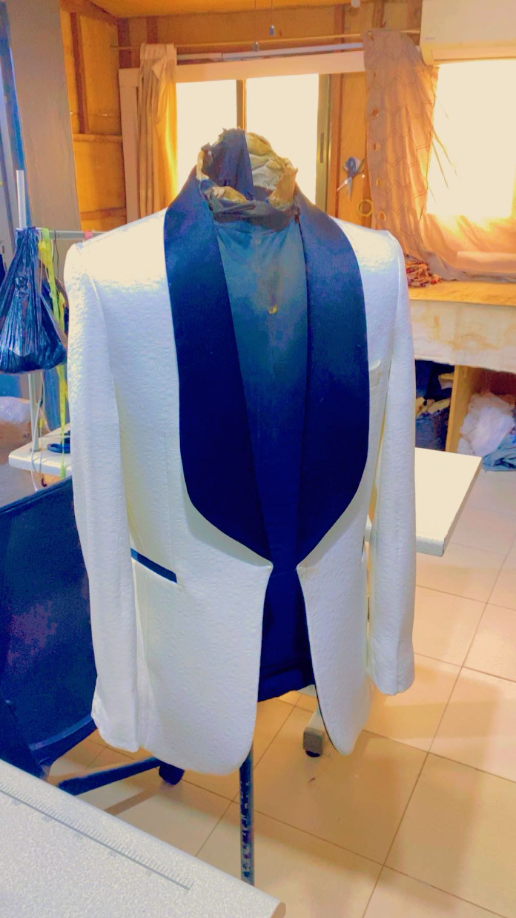 Fashion designer suit