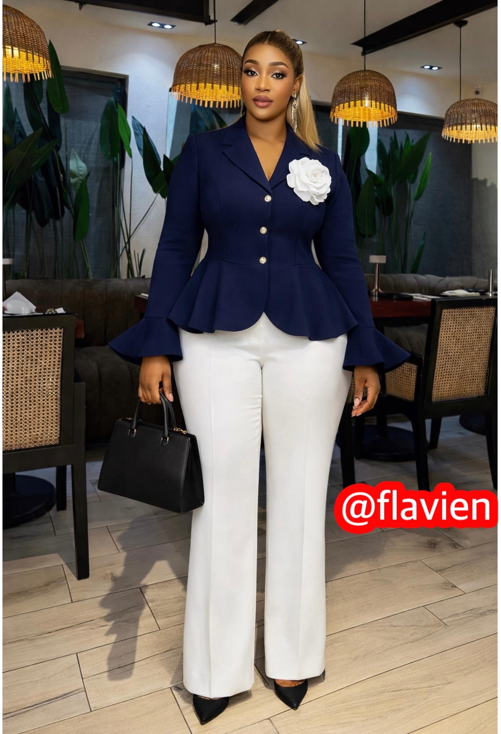 women office wear two pieces