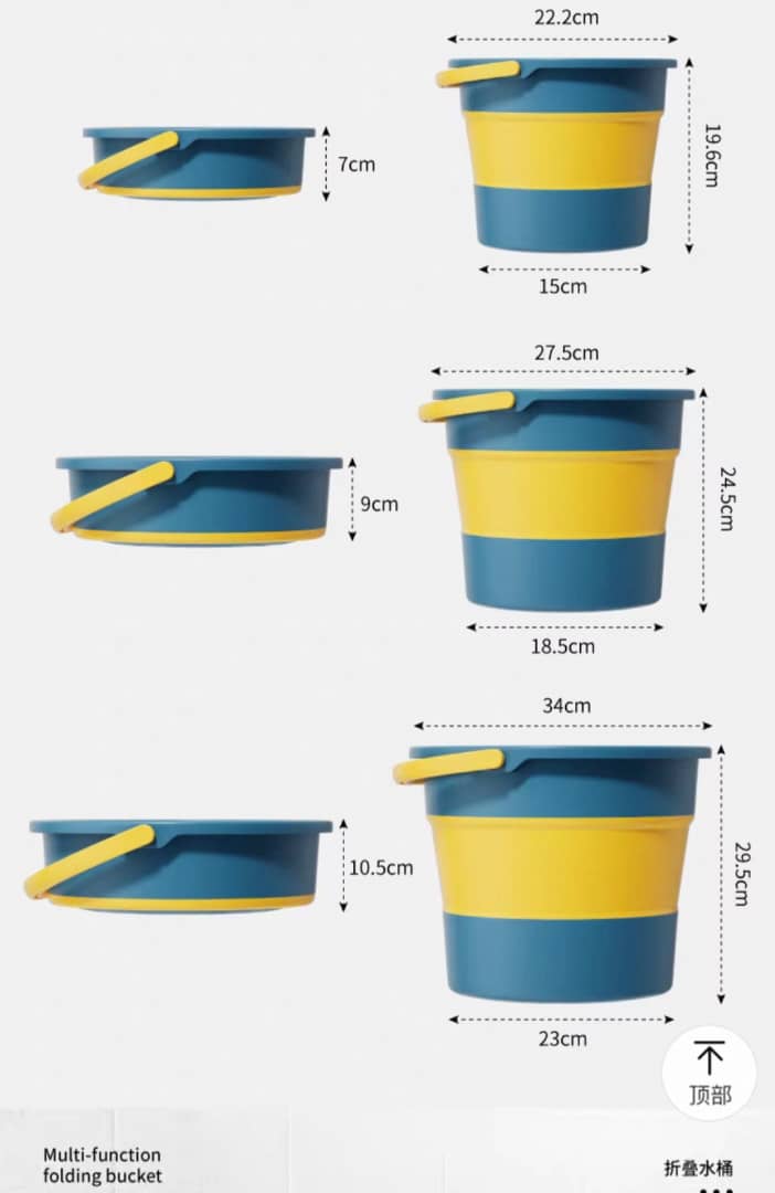 Foldable bucket