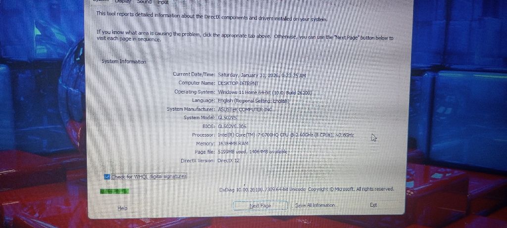 ASUS ROG STRIX GL502VS