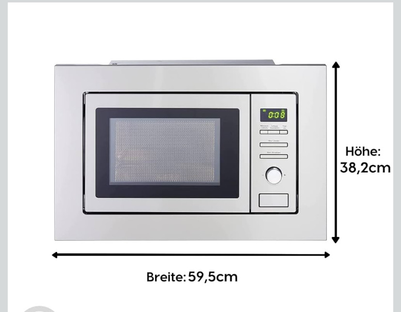PKM Mw820 Ebm Stainless Steel PKM Mw820 Ebm Stainless Steel Einbau-Microwave Solo-Microwave Solo